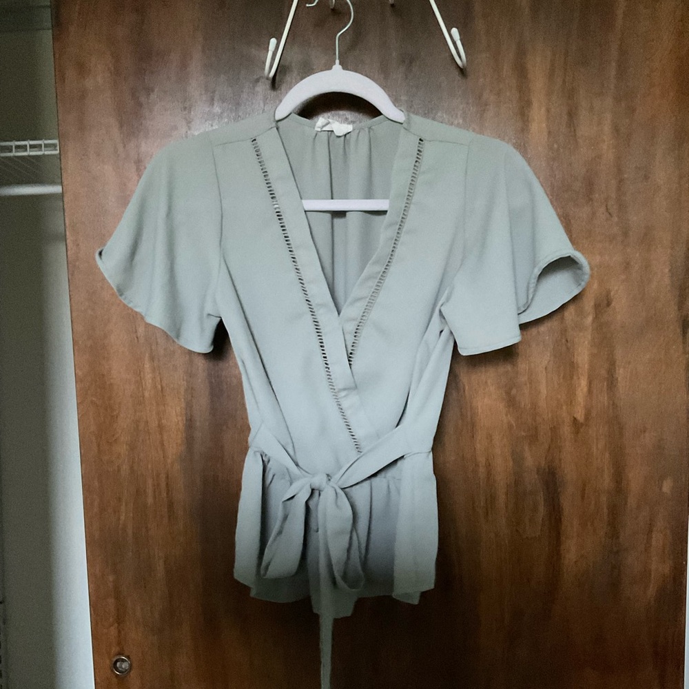 Light Green Blouse